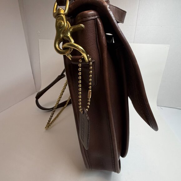 Vintage Coach 5181 Colebrooke Briefcase in Mahogany Leather style 5181 - Picture 6 of 12